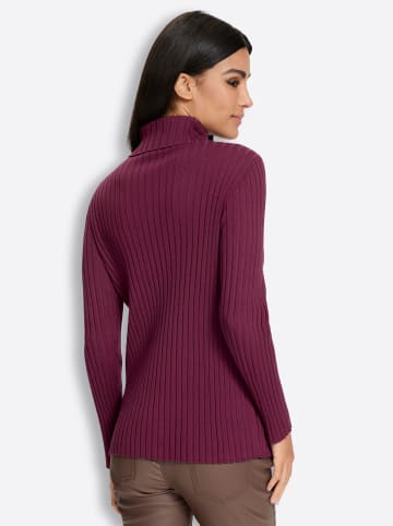 Heine Rollkragen-Pullover in bordeaux