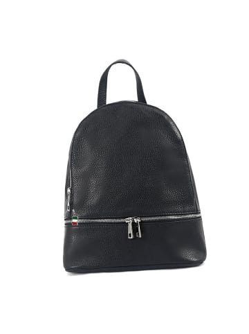 Florence Leder Cityrucksack Florence Rucksack schwarz ca. 32cm