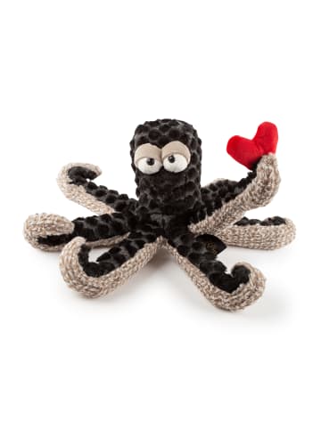 Sigikid Kuscheltier Happy Valentines Deep Water Dandy mit Herz BeastsTown in schwarz