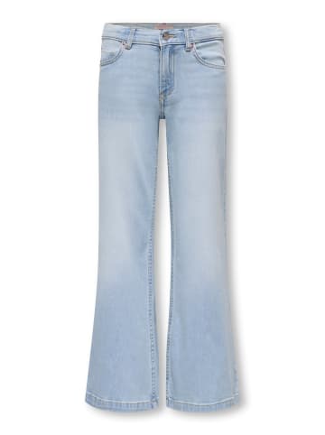 KIDS ONLY Flared Jeans Wide Fit KOGCALIFORNIA in light blue denim