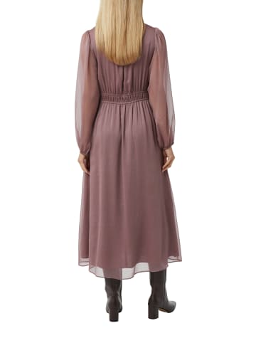 comma Kleid in rosenholz - 0001