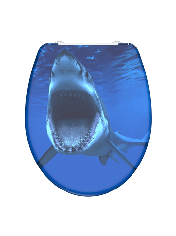 Franz Joseph Schütte Duroplast WC-Sitz SHARK, mit Absenkautomatik und Schnellverschluss