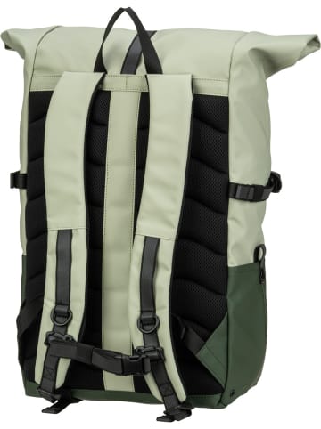 SANDQVIST Rucksack / Backpack Ruben 2.0 Rolltop in Multi Green