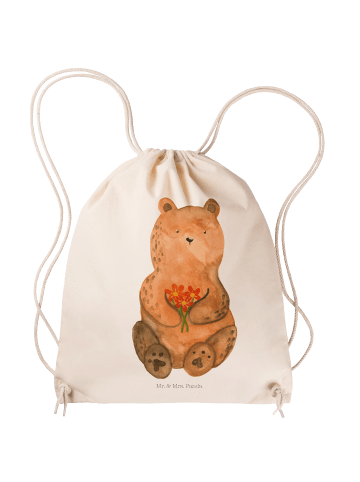 Mr. & Mrs. Panda wander rucksack Bär Dankbar ohne Spruch in Creme