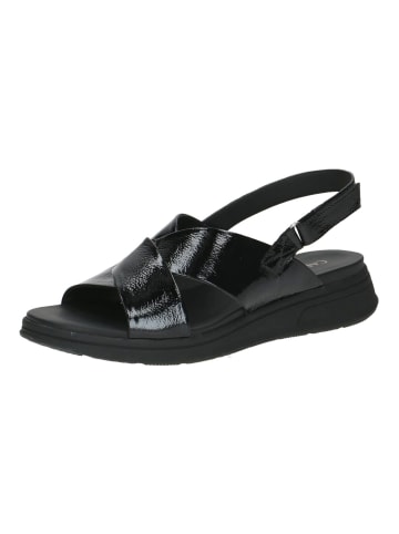Caprice Sandalen Schwarz Lack