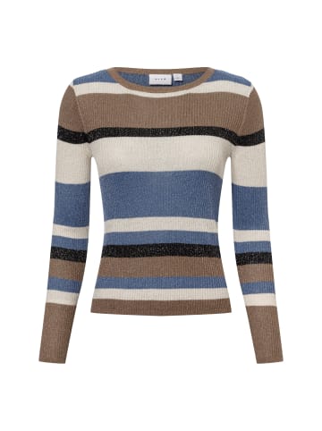 Vila Shirt in braun blau