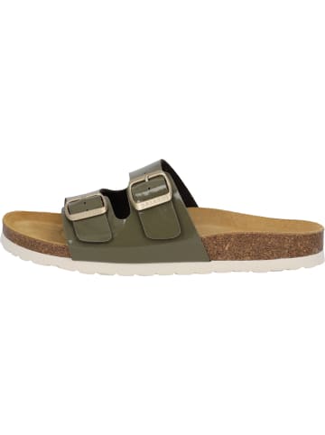Palado Pantoletten Milos Lack in Khaki