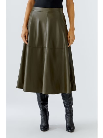Oui A-Linien-Rock in khaki