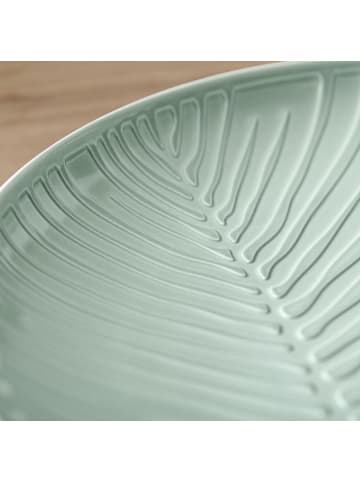 like. by Villeroy & Boch Teller Leaf it's my match mineral in hellgrün