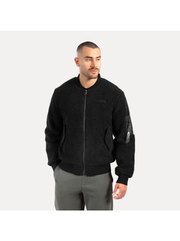 SMILODOX Teddy Bomberjacke Ferell in Schwarz