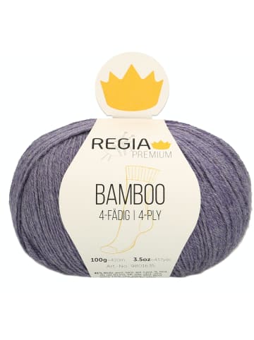 Regia Handstrickgarne Premium Bamboo, 100g in Purple