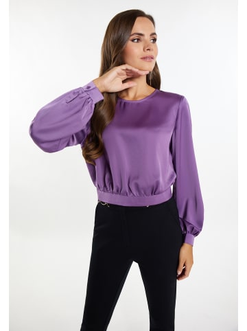 faina Damen Langarmbluse in Lila