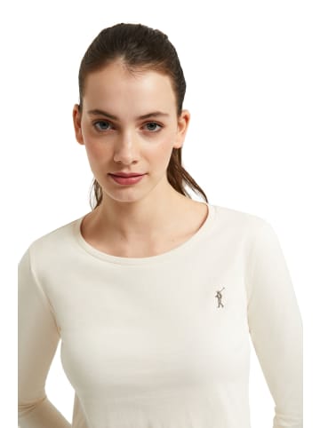 Polo Club T-Shirt in Beige