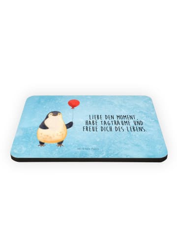 Mr. & Mrs. Panda Magnet Pinguin Luftballon mit Spruch in Eisblau