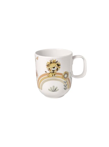 Villeroy & Boch Kinderbecher mit Henkel, groß Roar like a Lion in beige