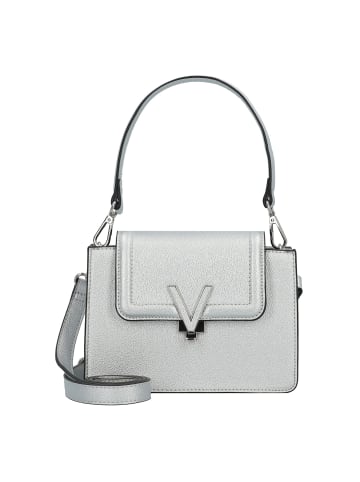 Valentino Queens Schultertasche 20 cm in argento