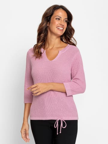 WITT WEIDEN 3/4 Arm-Pullover in rosé