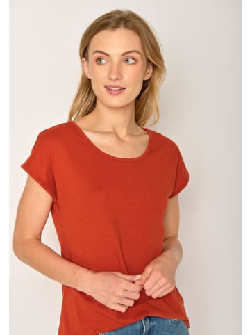 GreenBomb T-Shirt Basic in Lehm rot