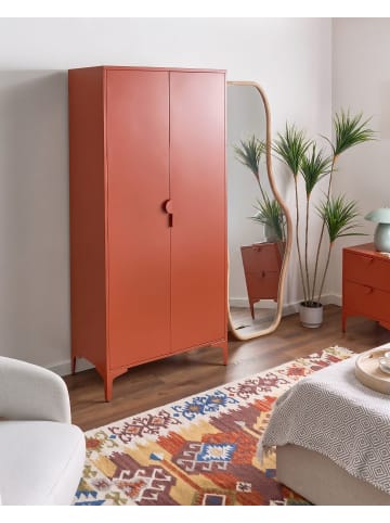 Beliani Büroschrank ARDURA in Braun - (W) 85 x (H) 184 x (L) 45 cm