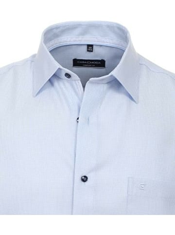 Venti Kurzarm Business Hemd für Herren in blau