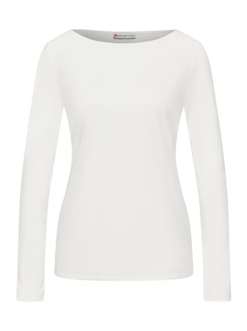 Street One 'Basic Langarmshirt Lanea' Weiß