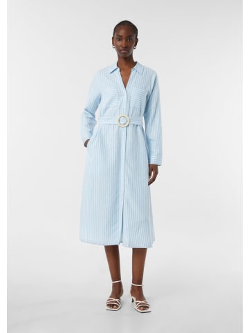 comma Kleid lang in Blau