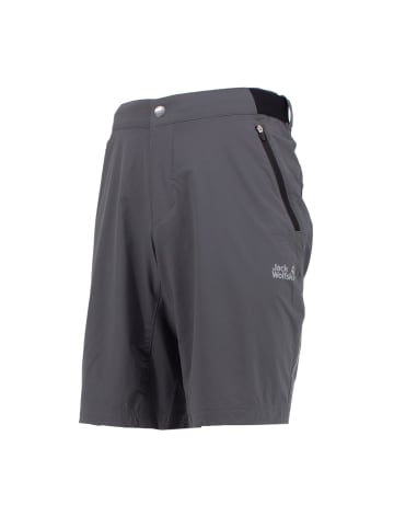 Jack Wolfskin Hose Delta Shorts Biking in Grau