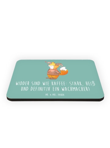 Mr. & Mrs. Panda whiteboardmagnet Widder Power mit Spruch in Meeresbrise