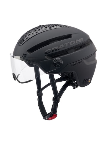 Cratoni Pedelec Helm Commuter in schwarz matt