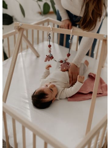 Sämann Sämann Laufgitter mit Matratze - natur - Premium Kollektion