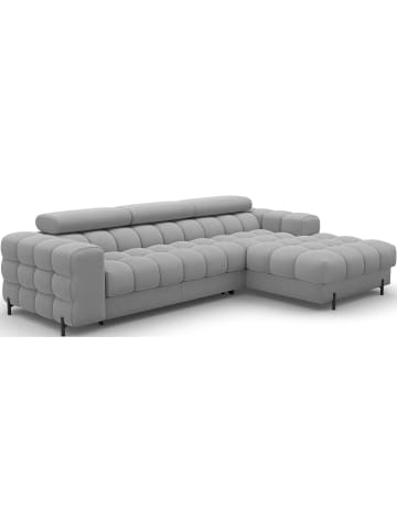 MF Design Fenro Recamiere Rechts in Grau -  (L) 181 x (B) 285 x (H) 93 cm