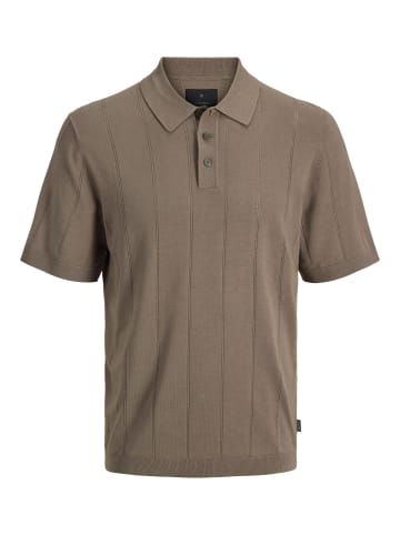 Jack & Jones Gestricktes Polo in Morel