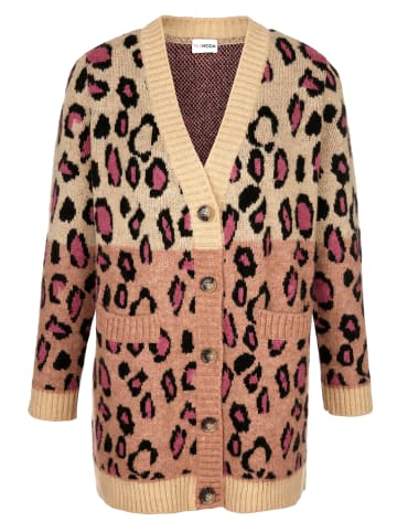 MIAMODA Strickjacke in multicolor