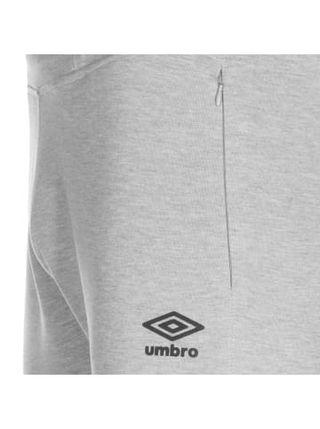 Umbro Trainingshose Pro Fleece in grau / schwarz