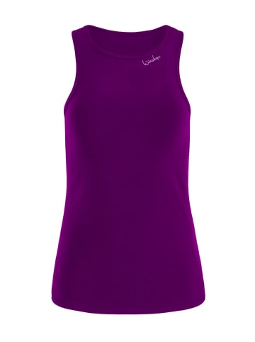 Winshape Functional Light and Soft Tanktop AET134LS in dark plum