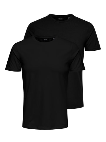 Only&Sons T-Shirt ONSBASIC in Schwarz