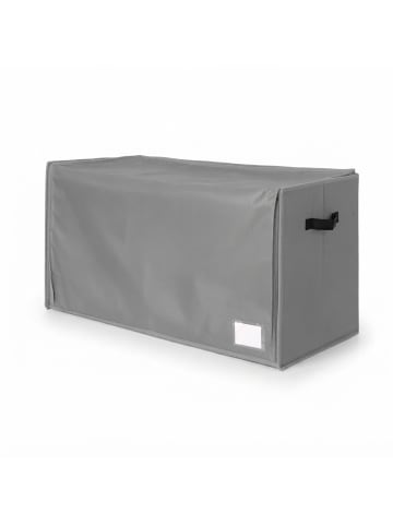 relaxdays Weihnachtskugel-Aufbewahrungsbox in Grau - (B)73 x (H)40 x (T)36,5 cm