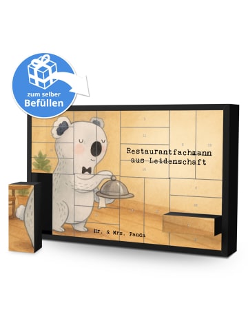 Mr. & Mrs. Panda Adventskalender Restaurantfachmann Leidenschaft... in Weiß