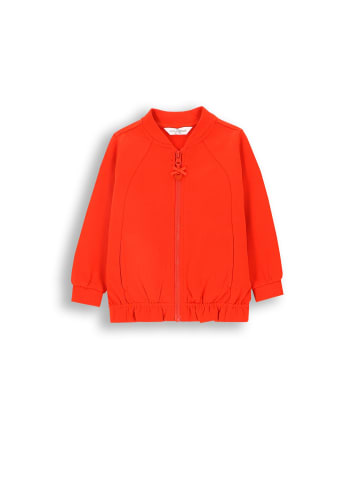 Coccodrillo Sweatshirt mit Reißverschluss in rot