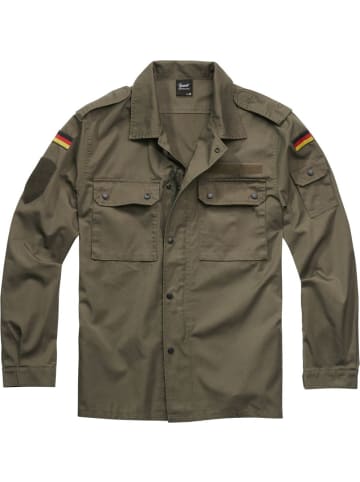 Brandit Hemd "Bw Field Tunic" in Grün