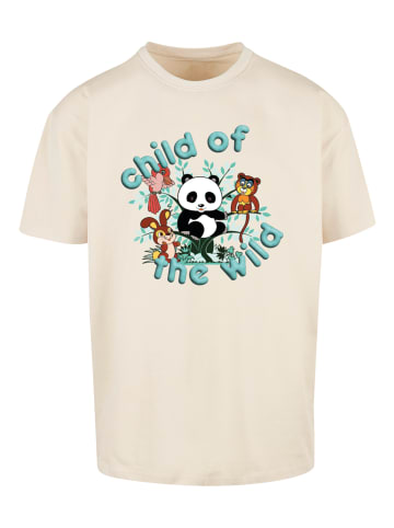 F4NT4STIC Oversize T-Shirt Heroes of Childhood Tao Tao Child Of The Wild in sand