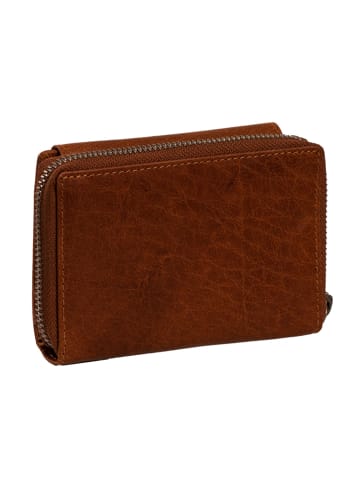 The Chesterfield Brand Hanoi Geldbörse RFID Schutz Leder 14.5 cm cognac
