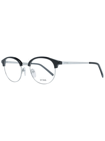 Sting Unisex Optische Fassungen Rund Schwarz