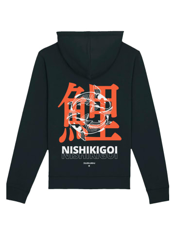 F4NT4STIC Unisex Hoodie Nishikigoi Koi in schwarz