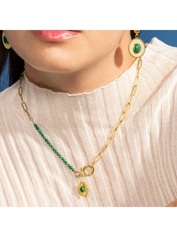 Luxenter Halskette Mossir mit 18 Karat Gold-Finish – MOSSIR