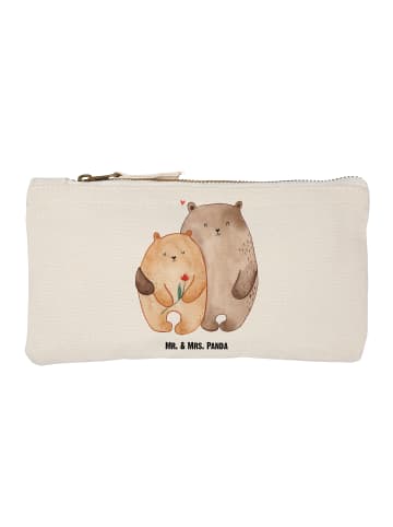 Mr. & Mrs. Panda Schminktasche Bären Liebe ohne Spruch in Weiß