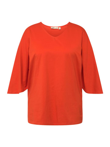 Ulla Popken Shirt in dunkelorange