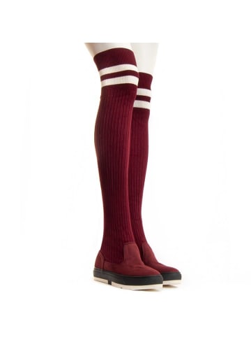 Montevita Stiefel Platform Boot Bottavita3 in Bordeaux