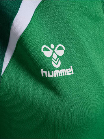 Hummel Reißverschluss Jacke Daumenlöcher Hmllead Damen in JELLY BEAN/EVERGREEN