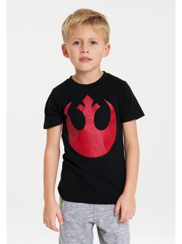 Logoshirt T-Shirt Star Wars Rebel Alliance in schwarz